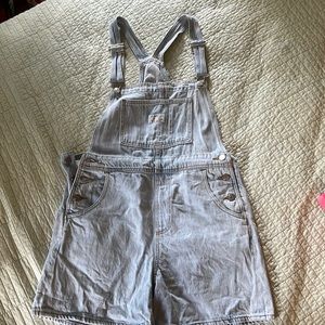 Levi's bib shorts
